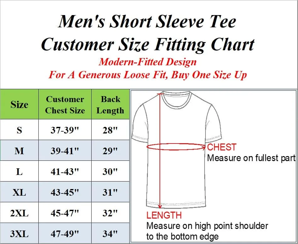 (6-Pack) Short Sleeve V-Neck Modern Fit Classic Tees (S-3XL)