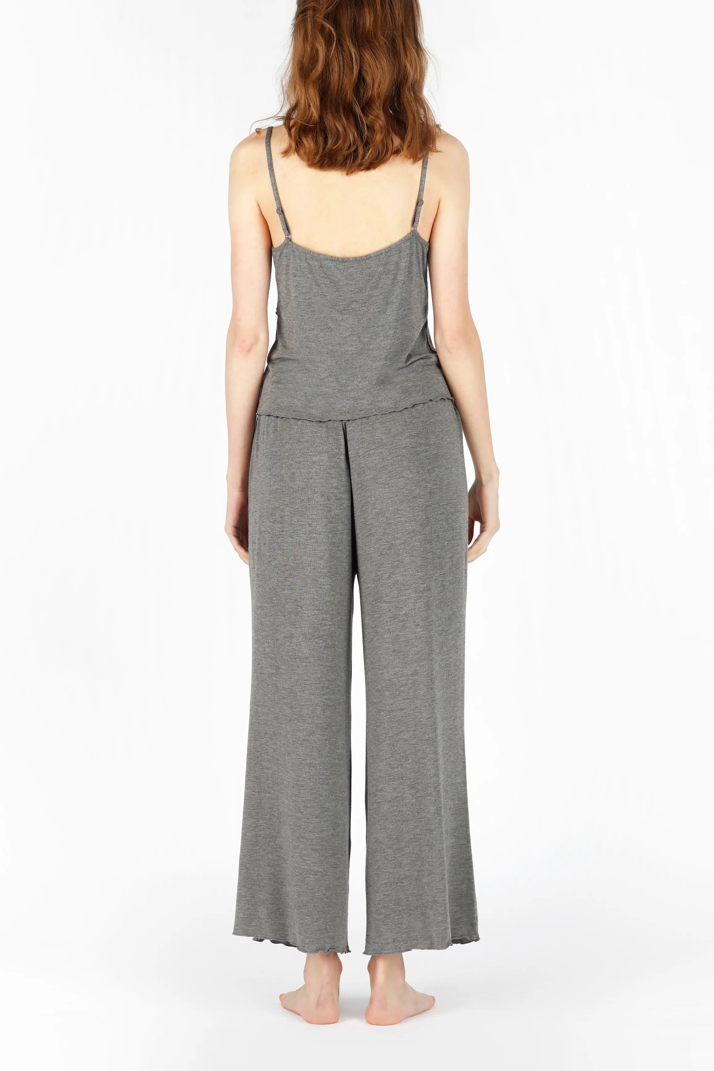 All-Day-Chic Pajama Pant - Charcoal