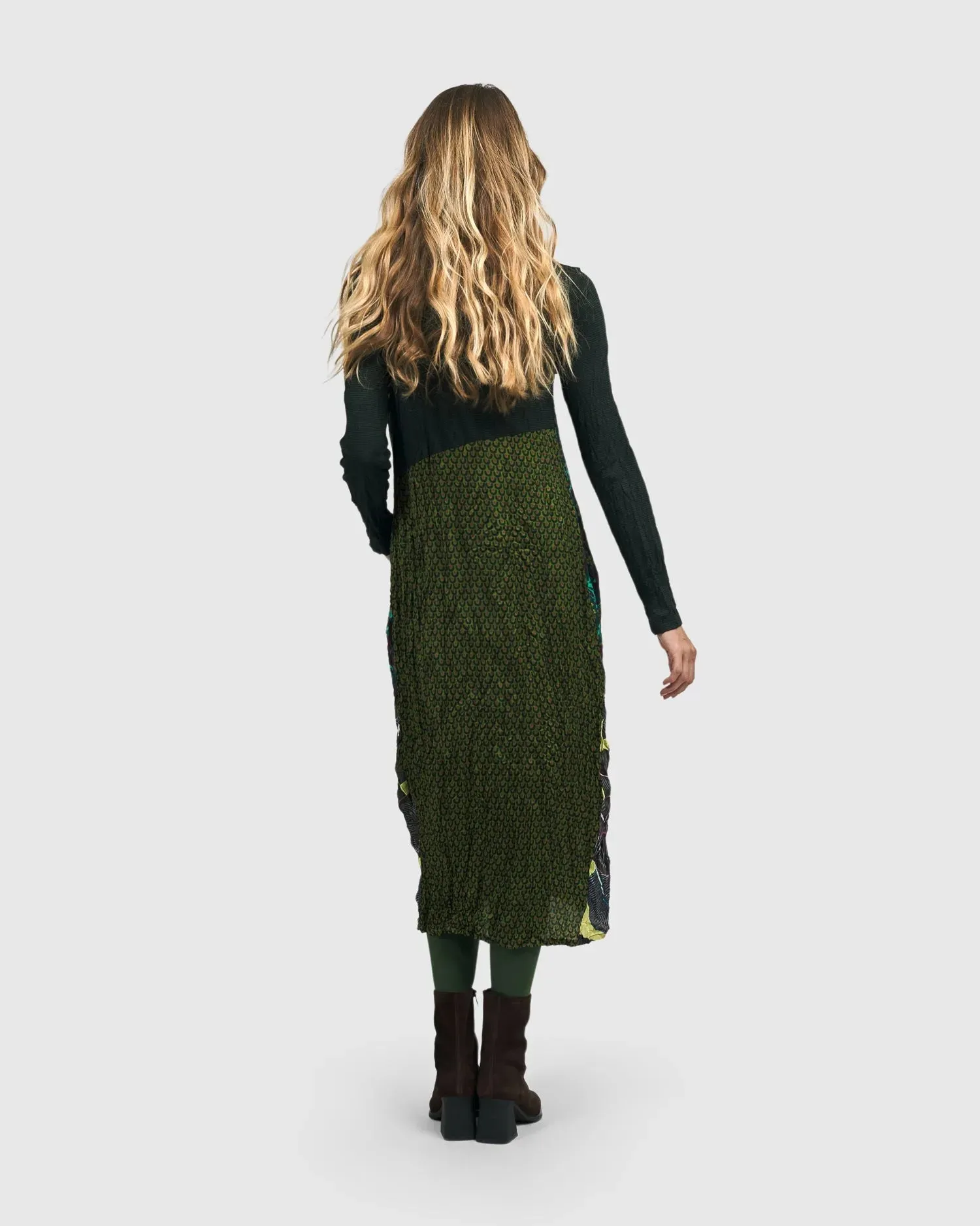 Artemisia Relaxed Dress, Forest