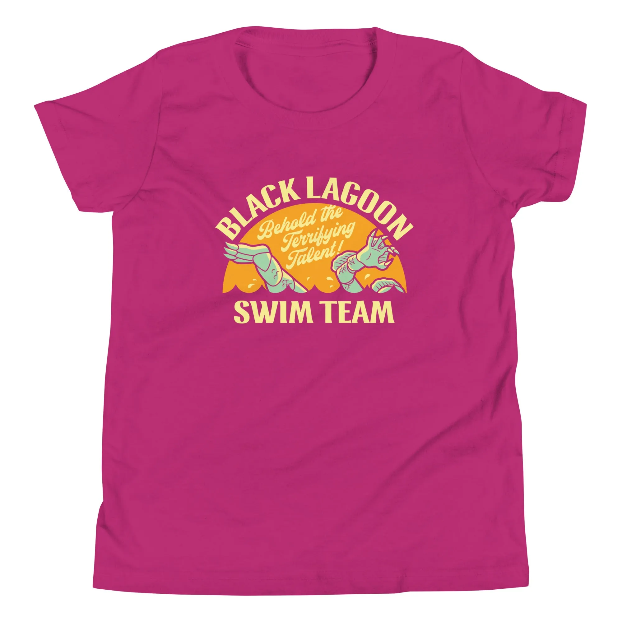 Black Lagoon Swim Team Kid's Youth Tee