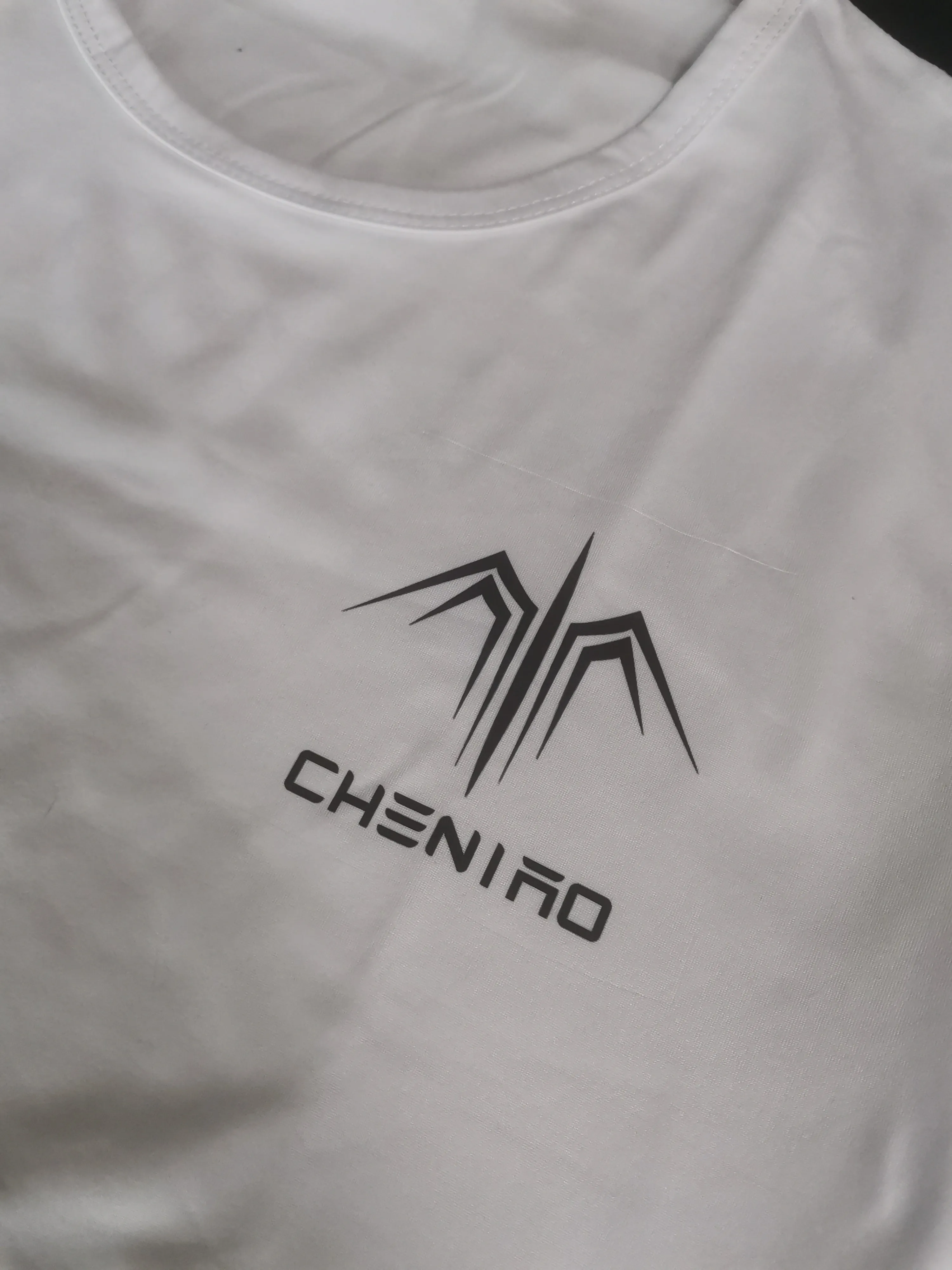 CHENIAO tops, men's quick drying round neck tops, short sleeved T-shirt