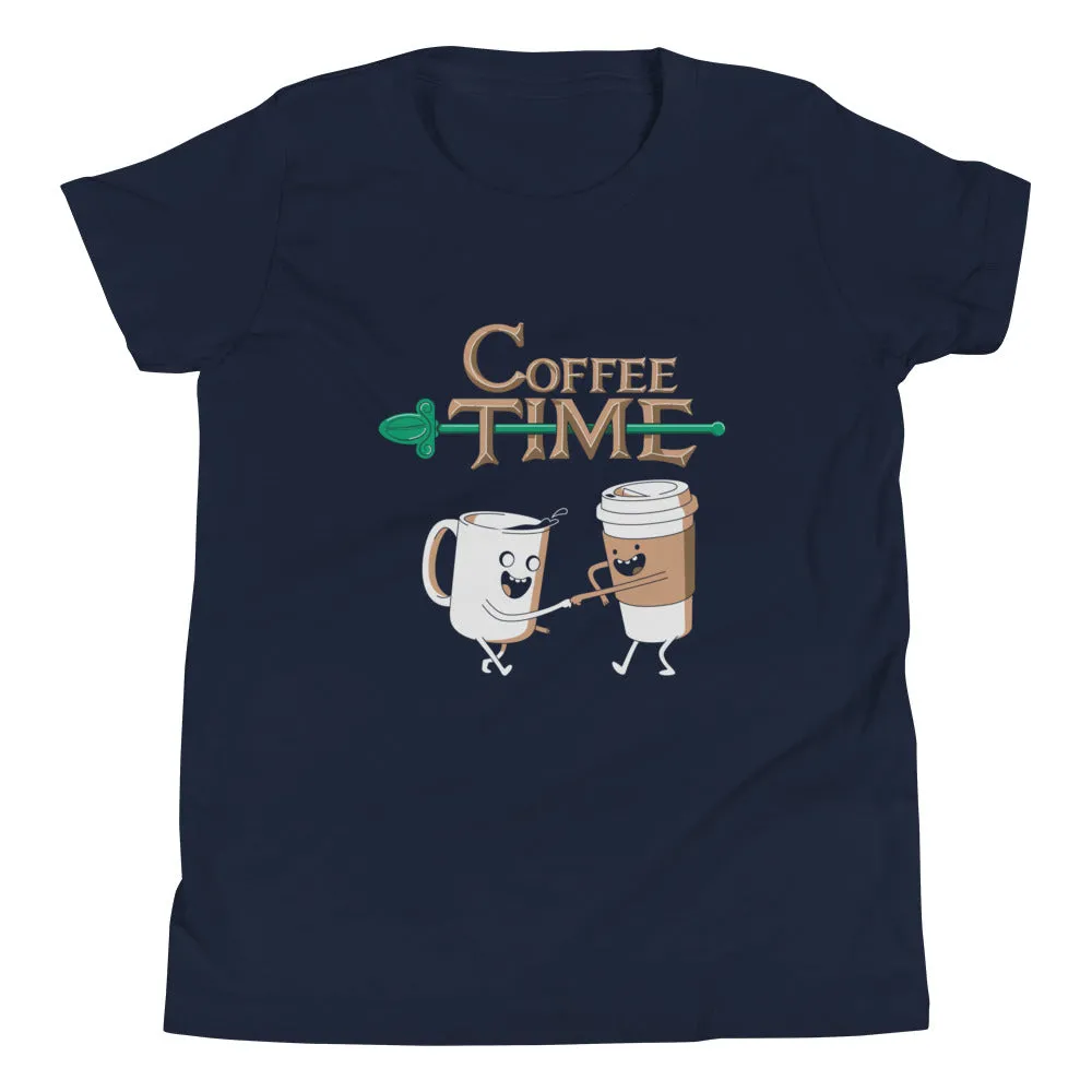 Coffee Time Kid's Youth Tee