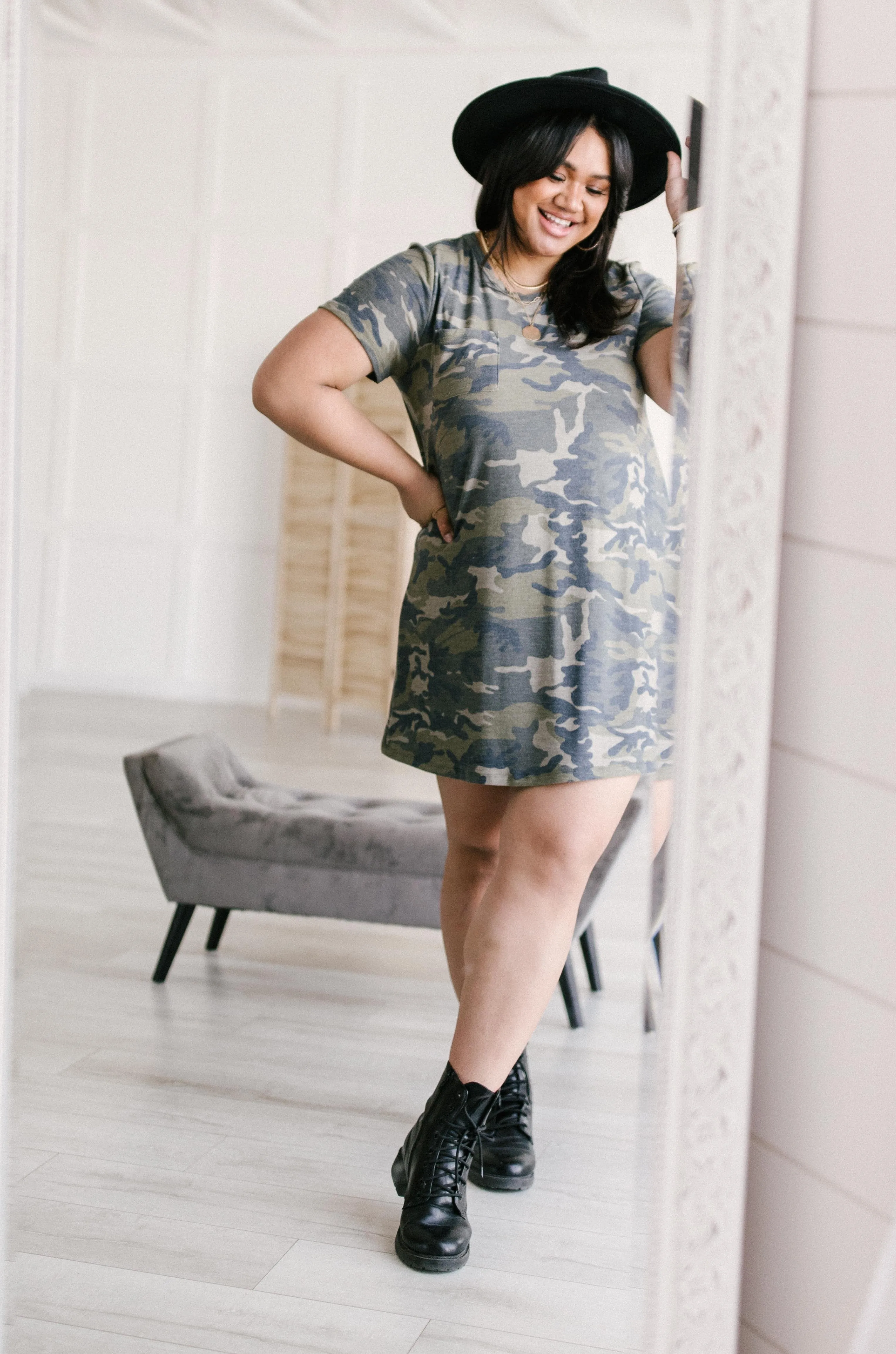 Comfy Camo Dress