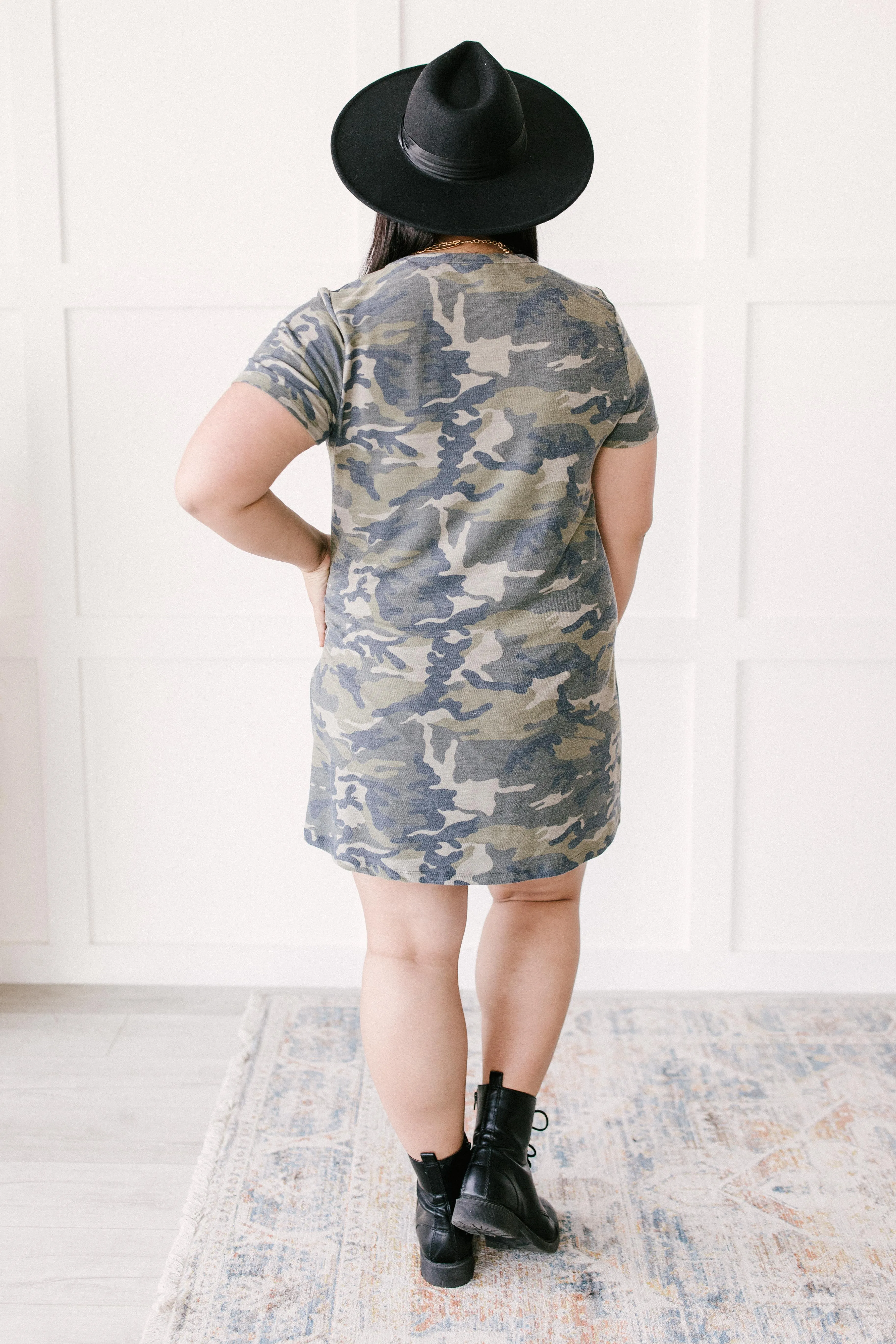 Comfy Camo Dress