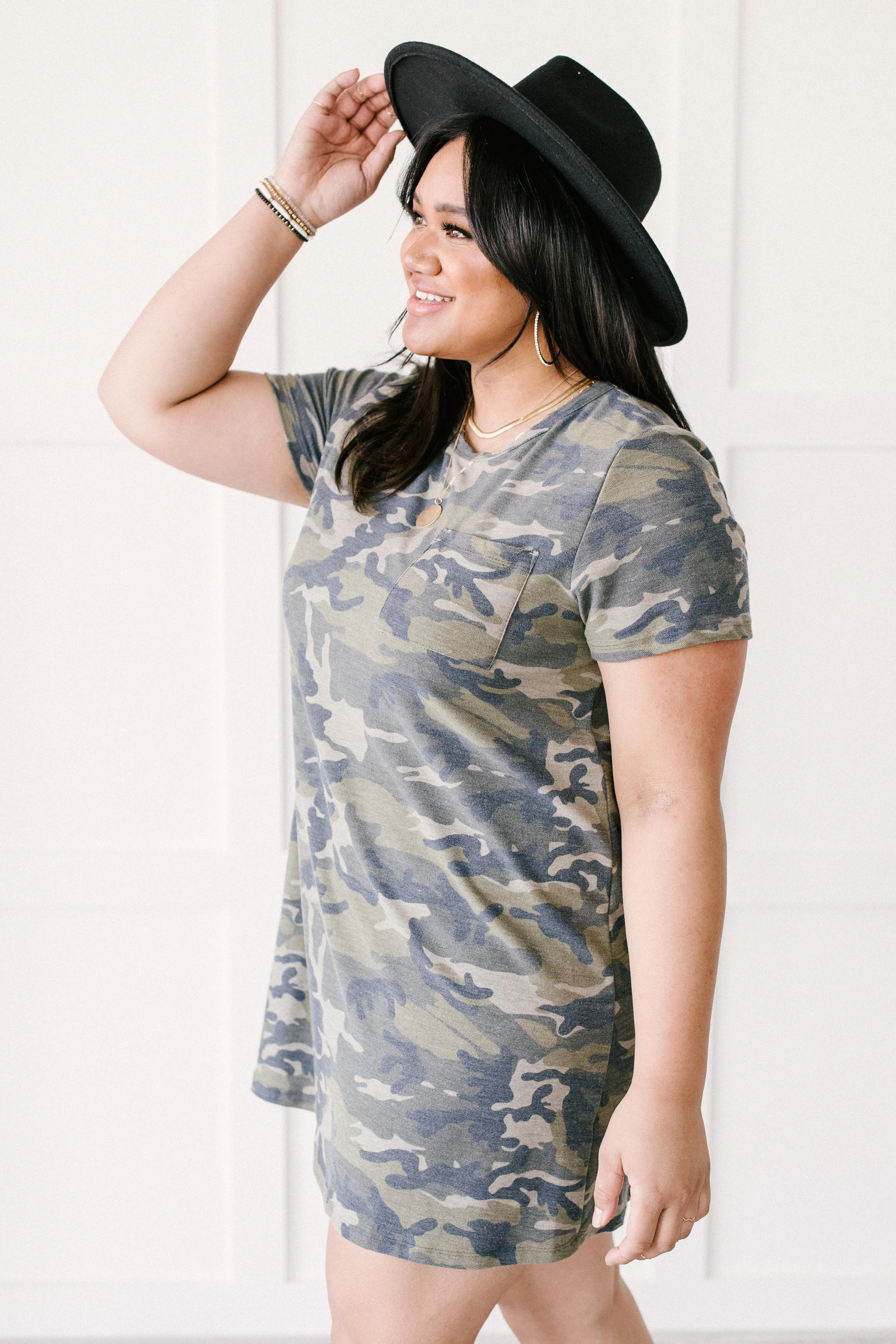 Comfy Camo Dress