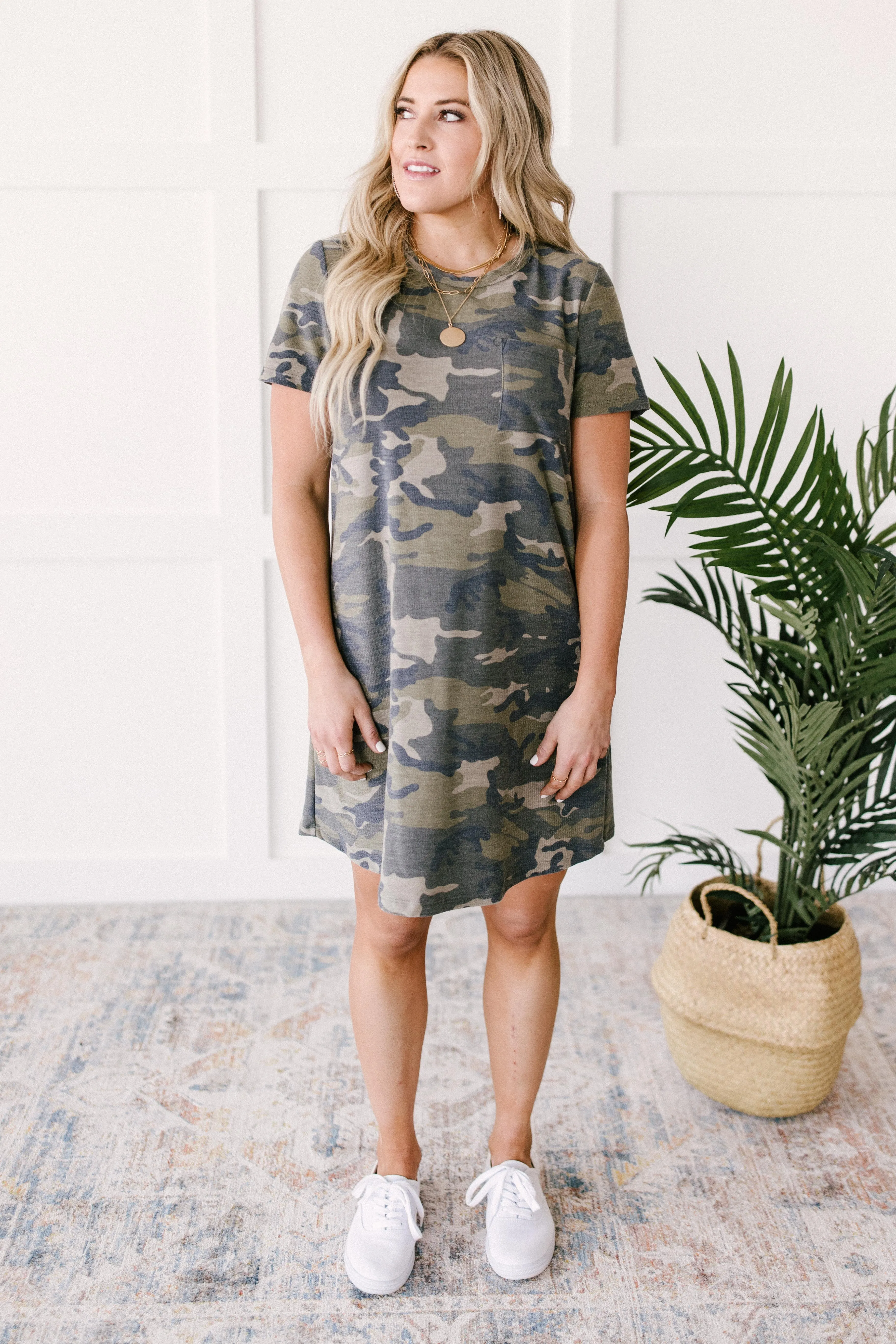 Comfy Camo Dress