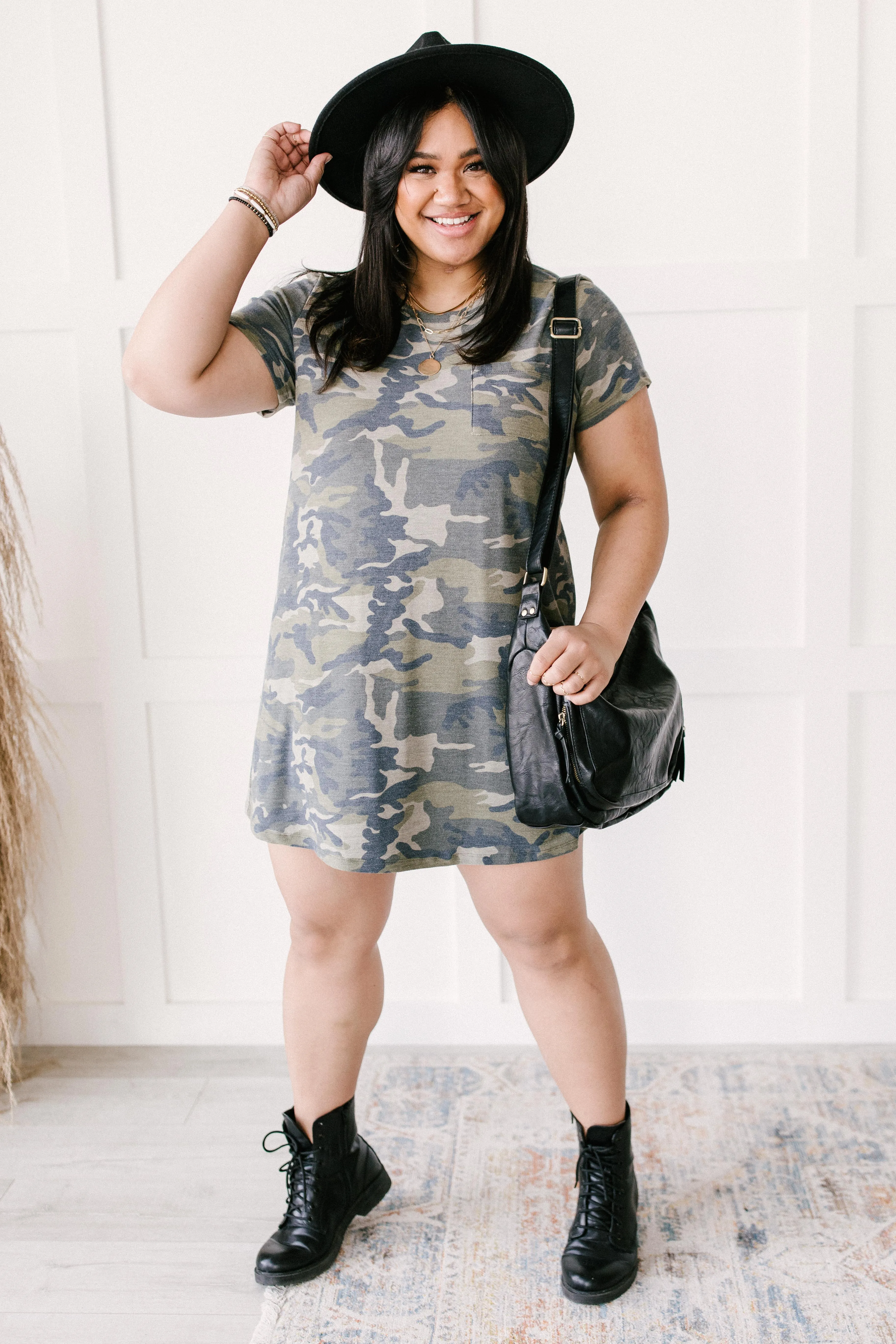 Comfy Camo Dress