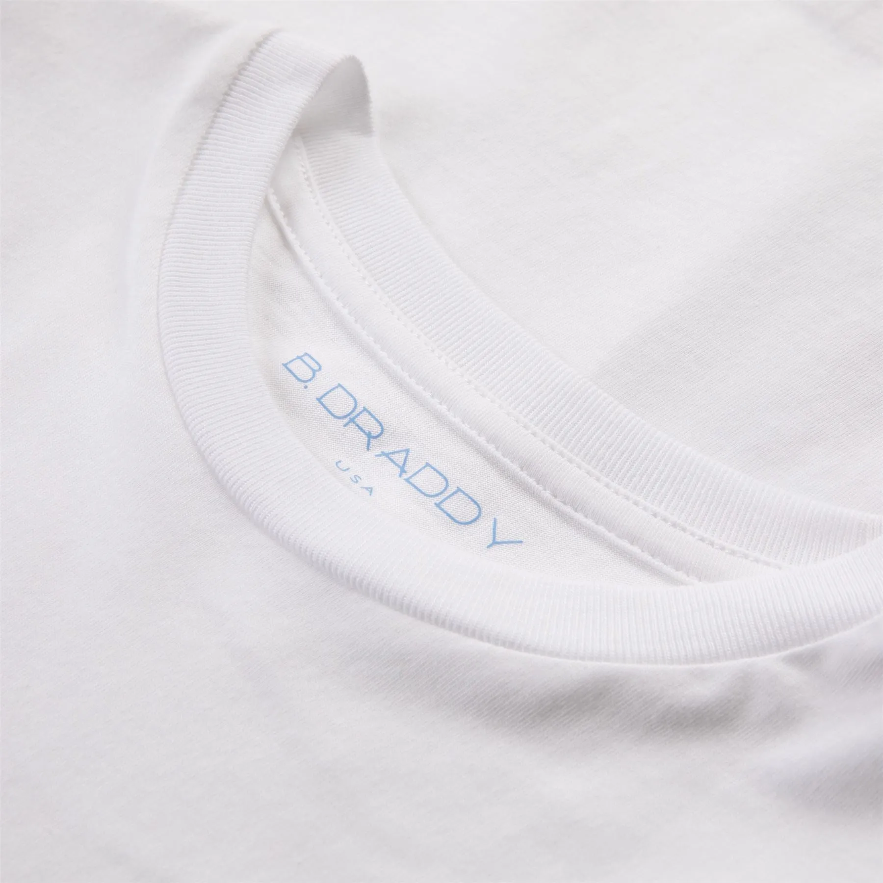 Dewey Pocket Tee White - 2025