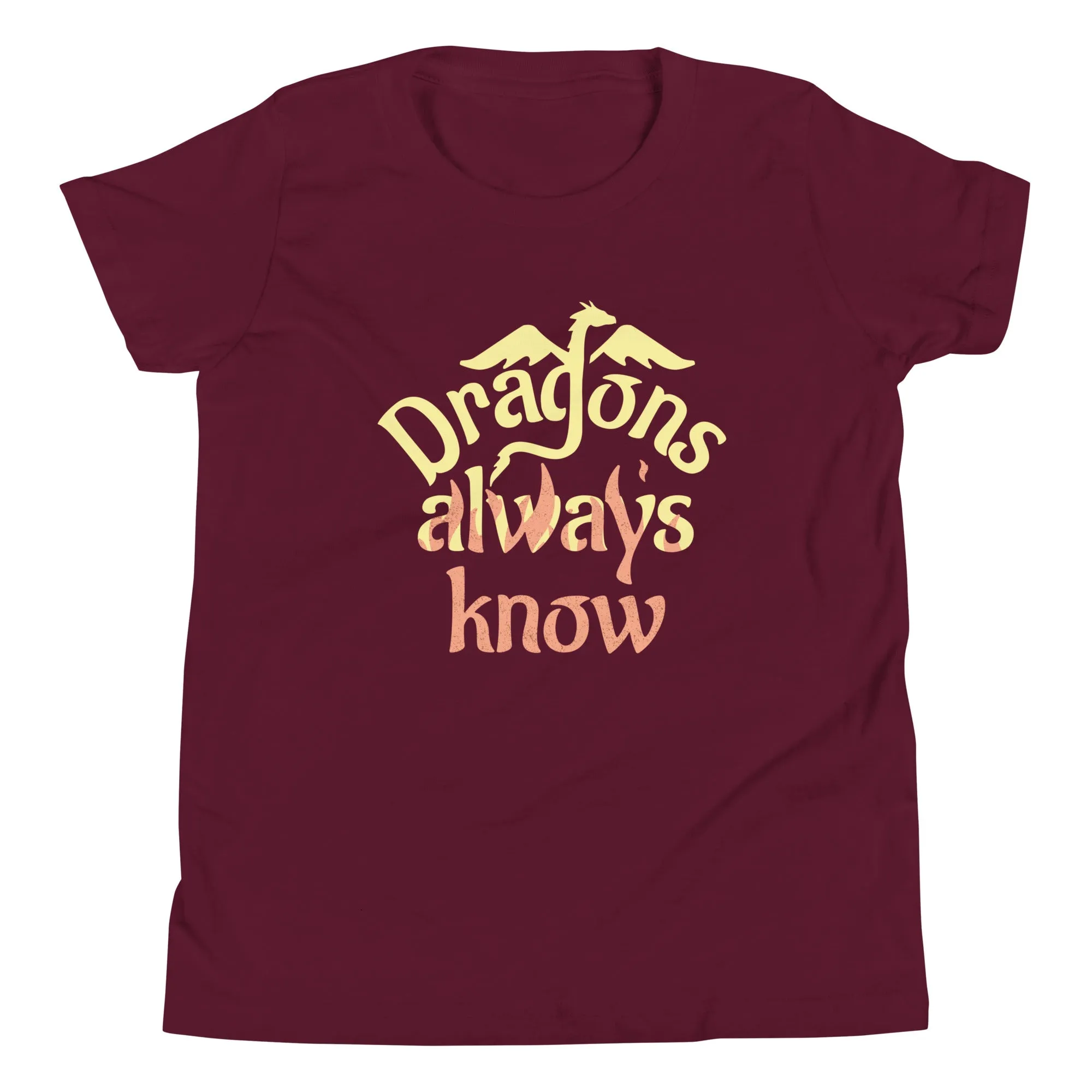 Dragons Always Know Kid's Youth Tee