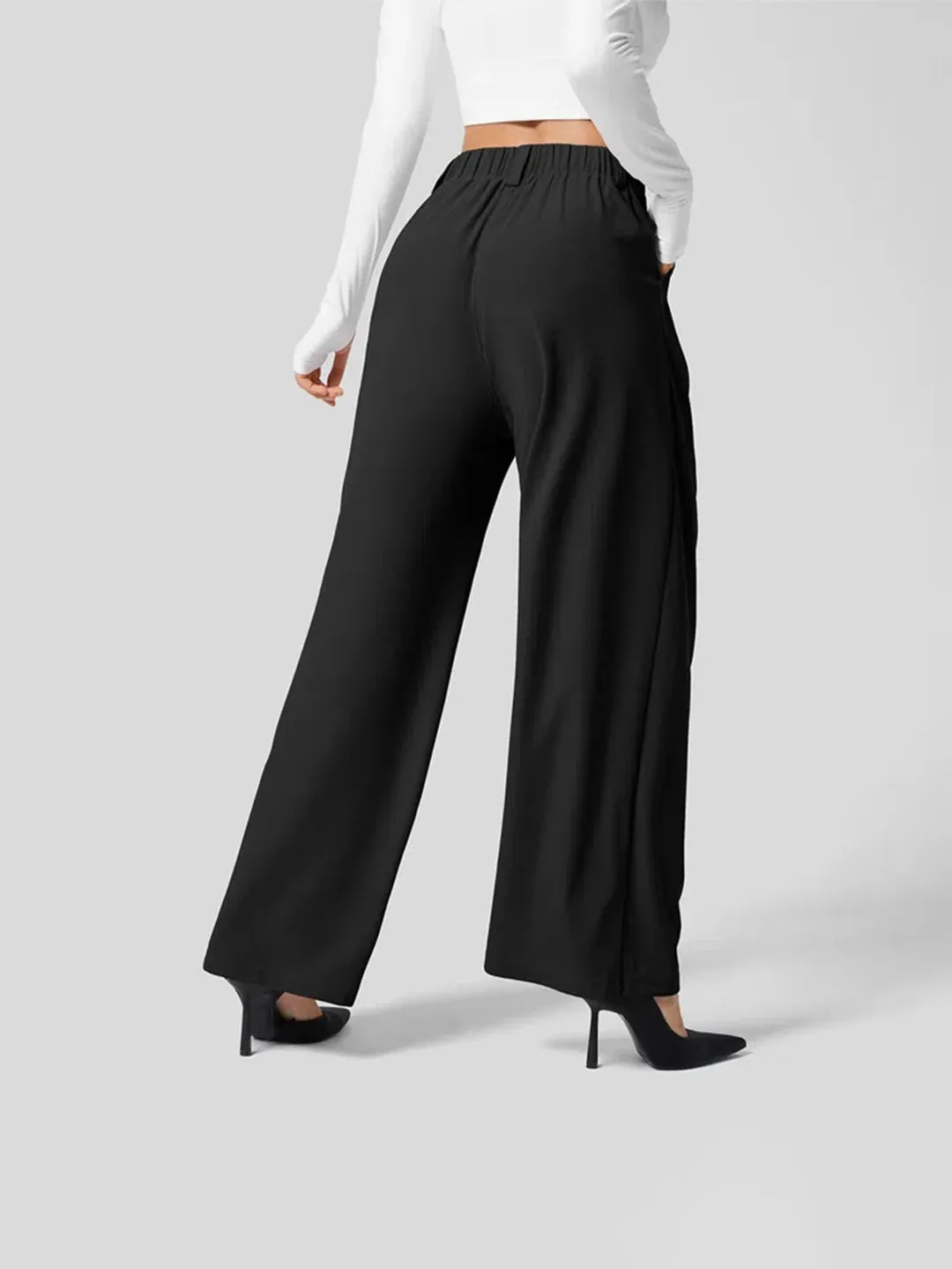 Eleanora - Elegant Wide-Leg Palazzo Trousers