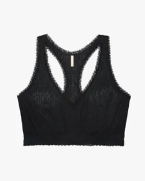 Everyday Lace Racerback Bralette | black