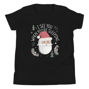 I See You When You're Sleeping Kid's Youth Tee