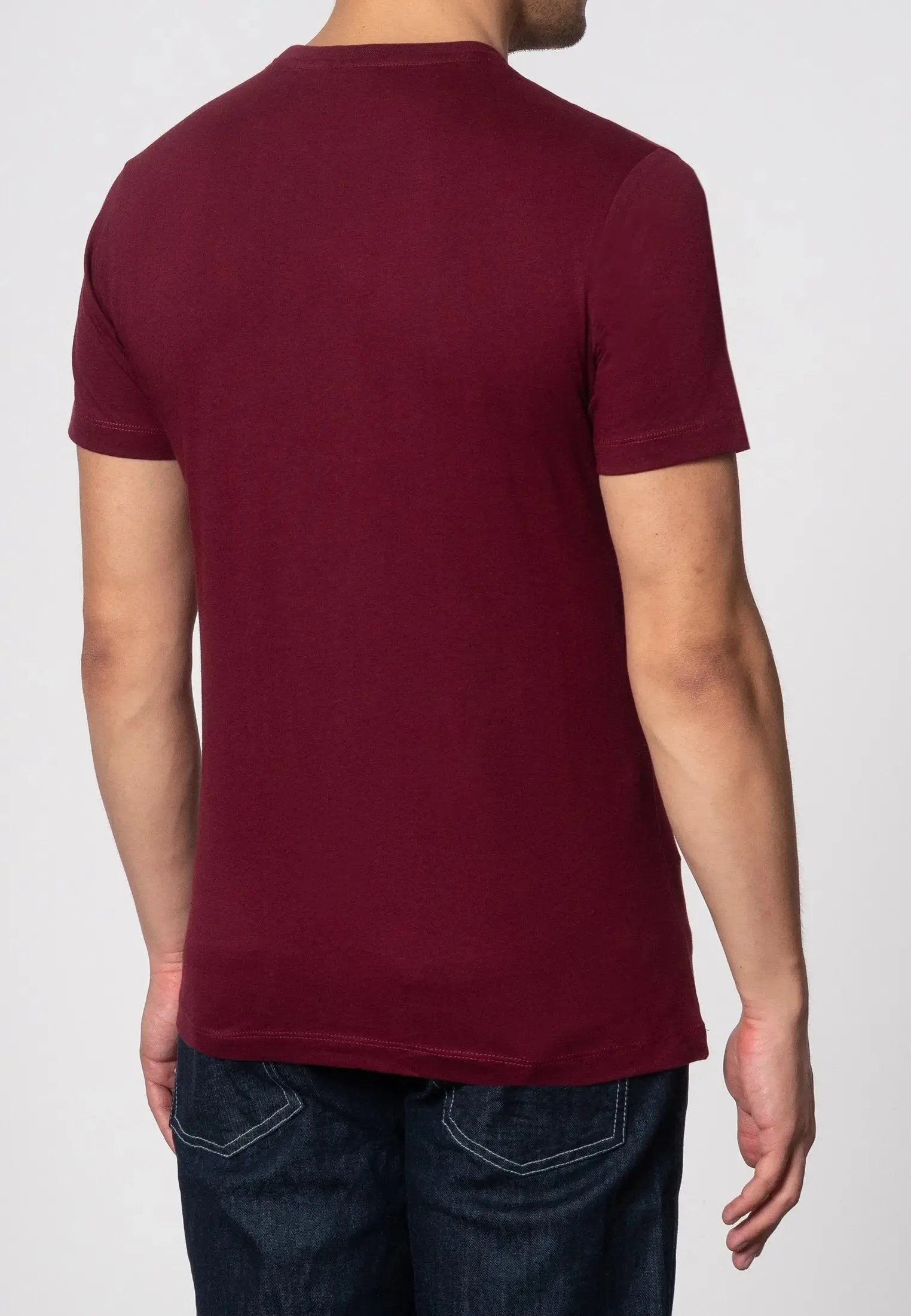 Keyport Wine Cotton T-Shirt