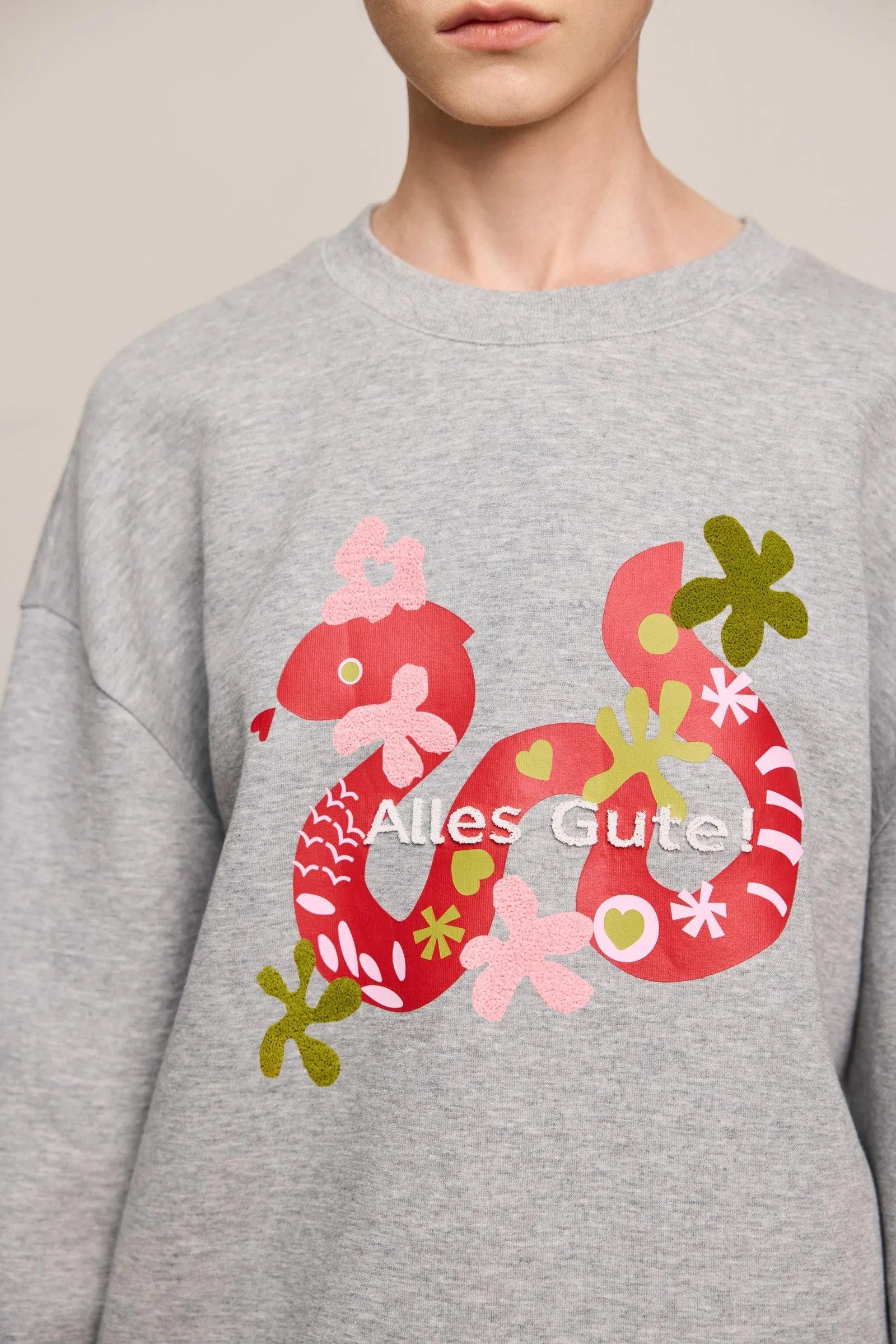 LILY New Year Snake Zodiac Sweatshirt