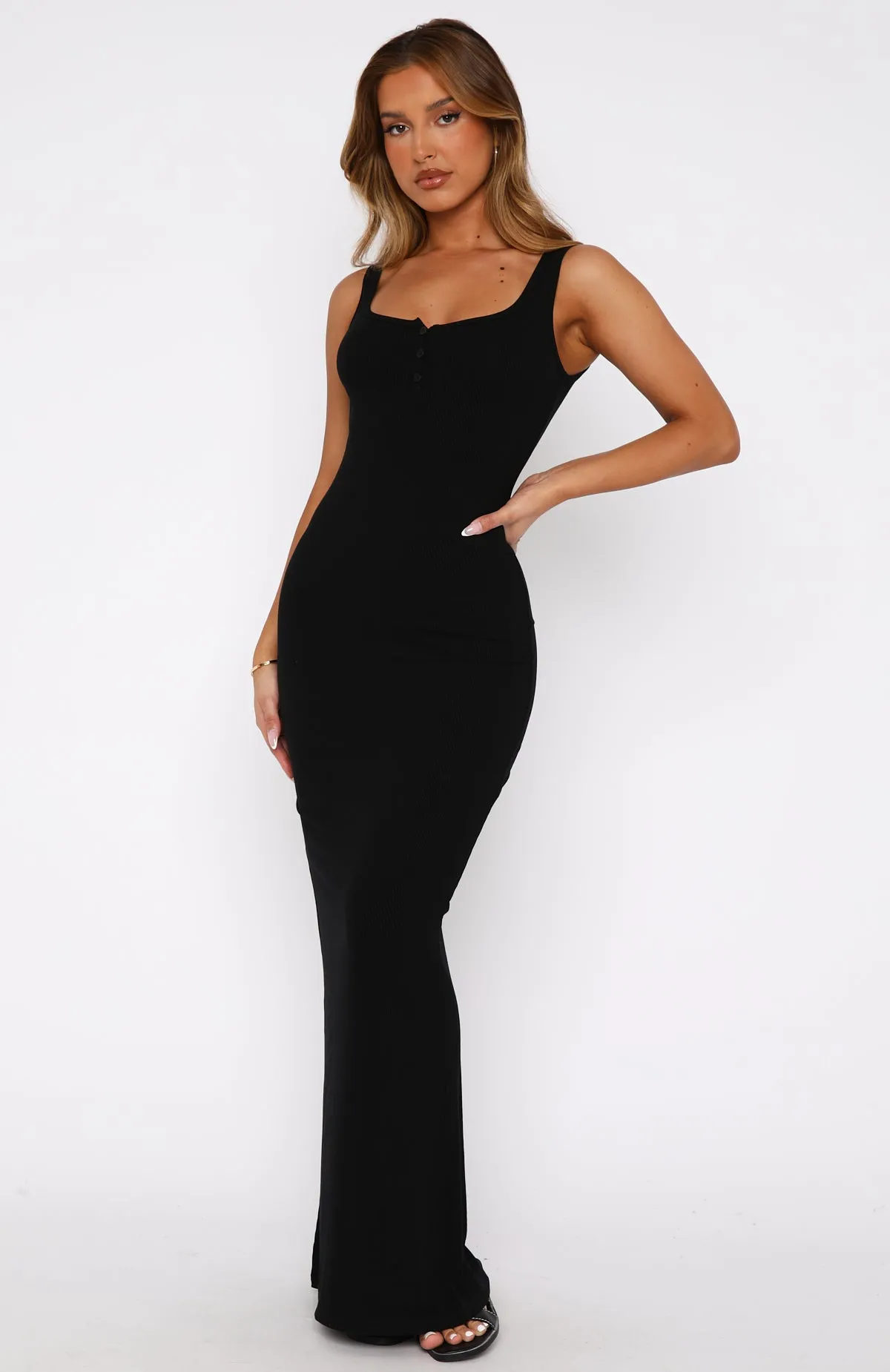 Living Comfy Maxi Dress Black