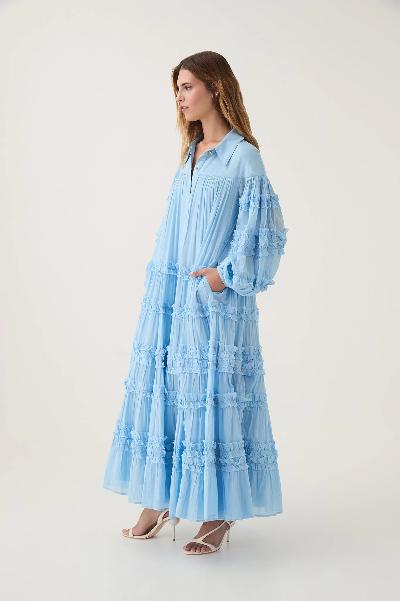 Pastiche Tiered Maxi Dress