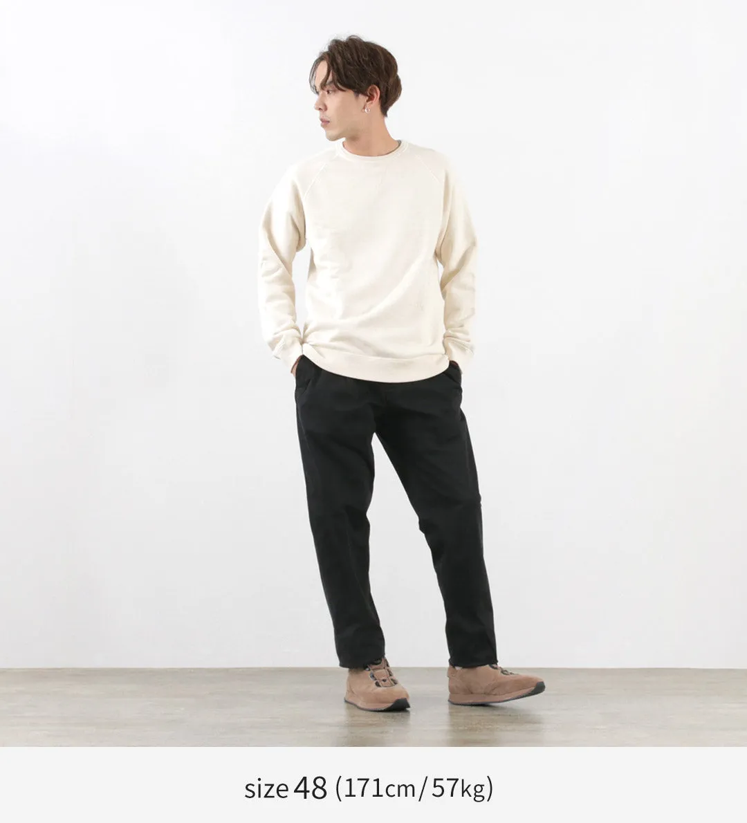 PERFECTION / Peach Touch Tapered Easy Pants Slacks Trousers