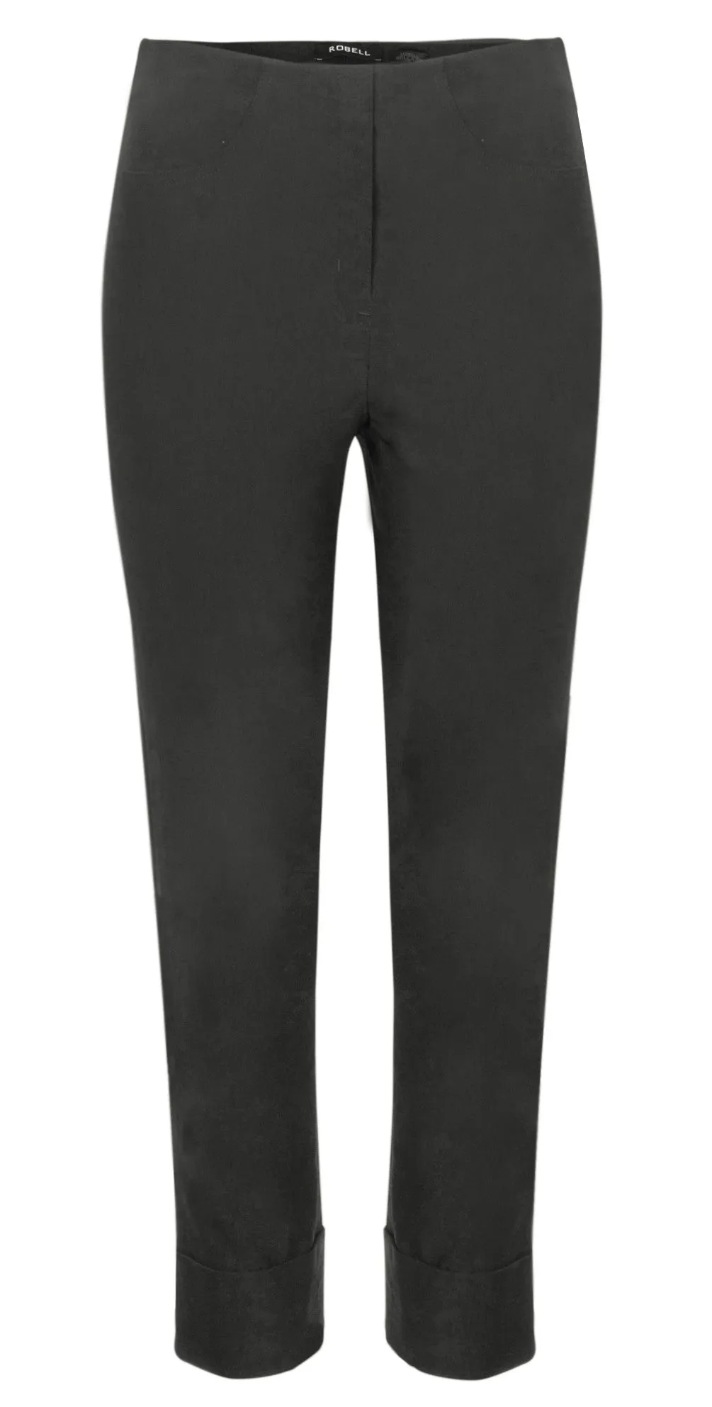 Robell 3/4 Length Bella Trousers in Anthracite Grey 97