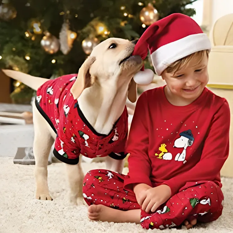 Snoopy Family Pajamas Matching Sets