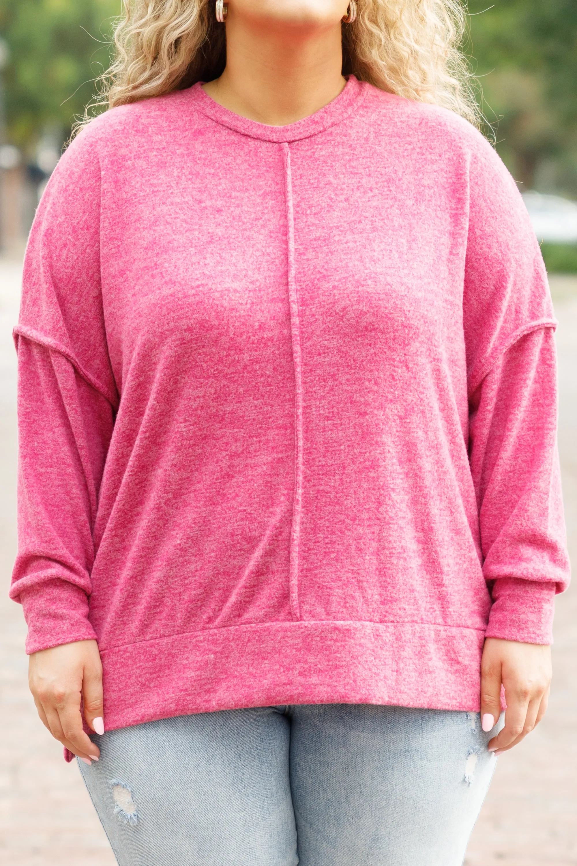 So Comfy Sweater, Magenta