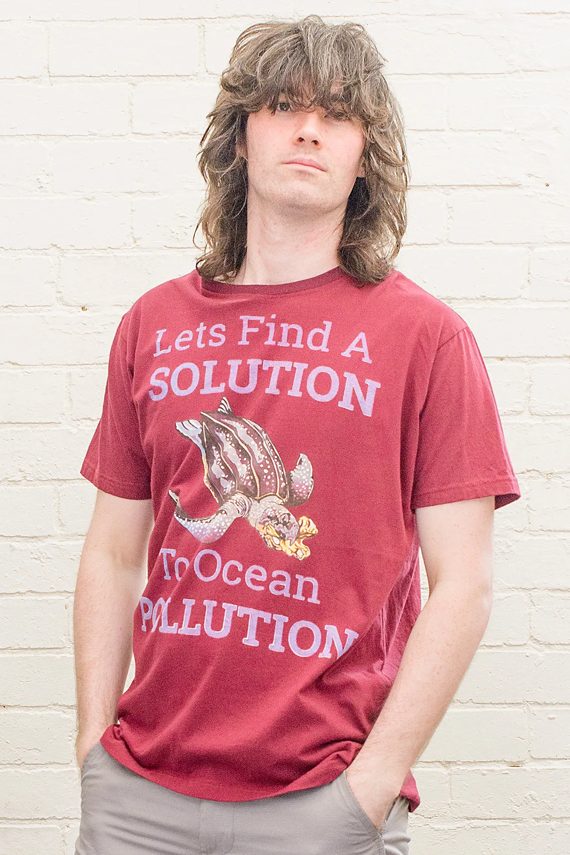 Solution to Ocean Pollution Tree Brand T-Shirt