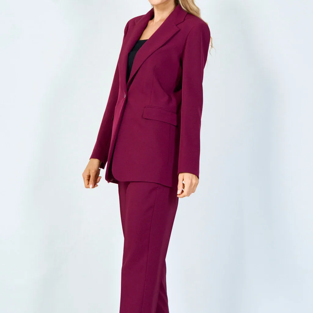 Sophisticated power suit ensemble wholesale