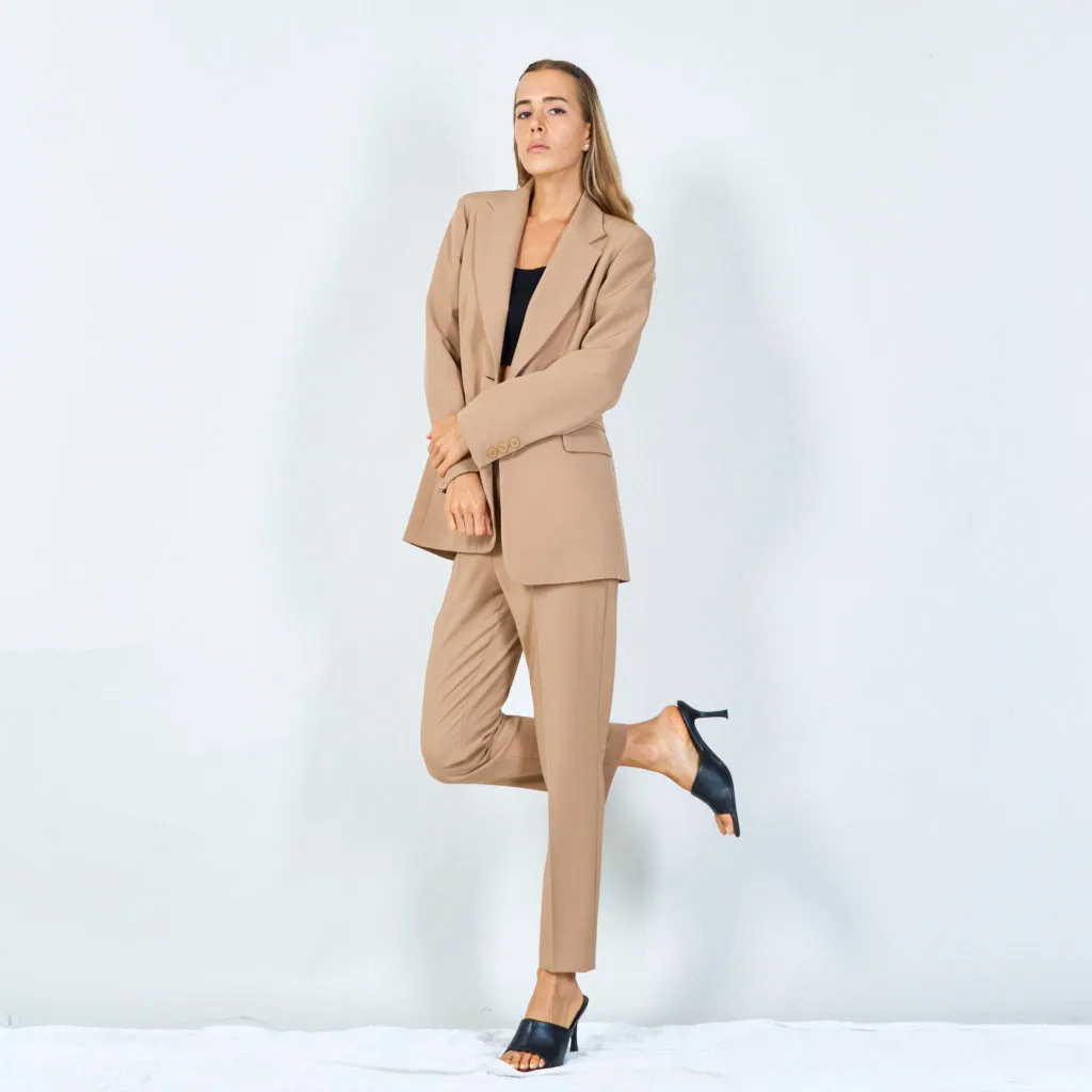 Sophisticated power suit ensemble wholesale