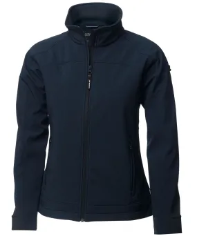 Womens Duxbury  fashionable performance softshell jacket | Navy