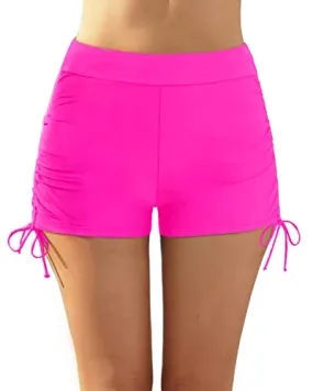 Women's Swim Shorts High Waisted Bathing Suit Bottoms Tummy Control Board Shorts