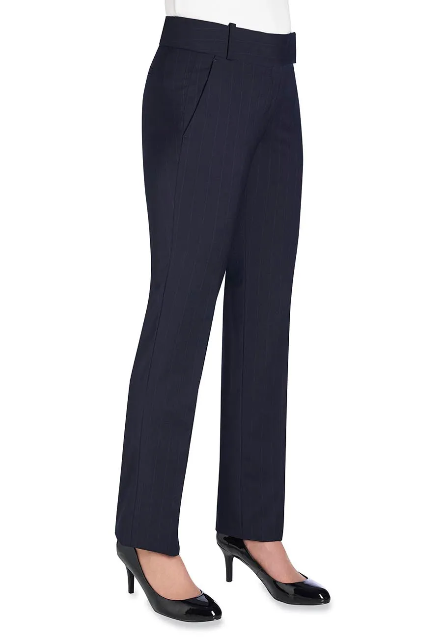 Women's Tailored Leg Trouser - Genoa Sophisticated