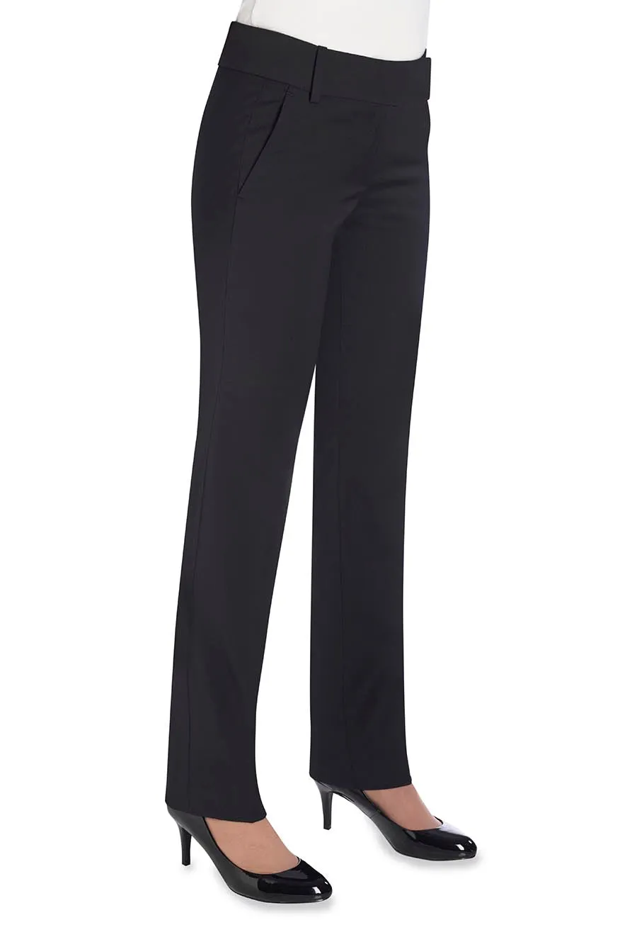 Women's Tailored Leg Trouser - Genoa Sophisticated