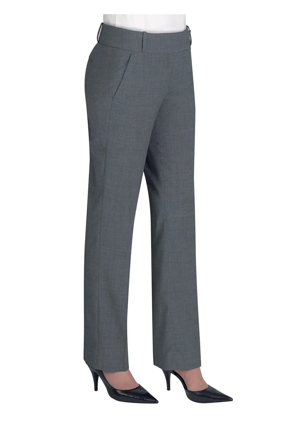 Women's Tailored Leg Trouser - Genoa Sophisticated