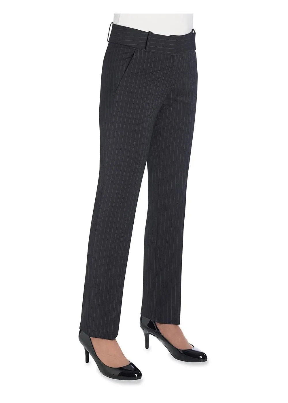 Women's Tailored Leg Trouser - Genoa Sophisticated