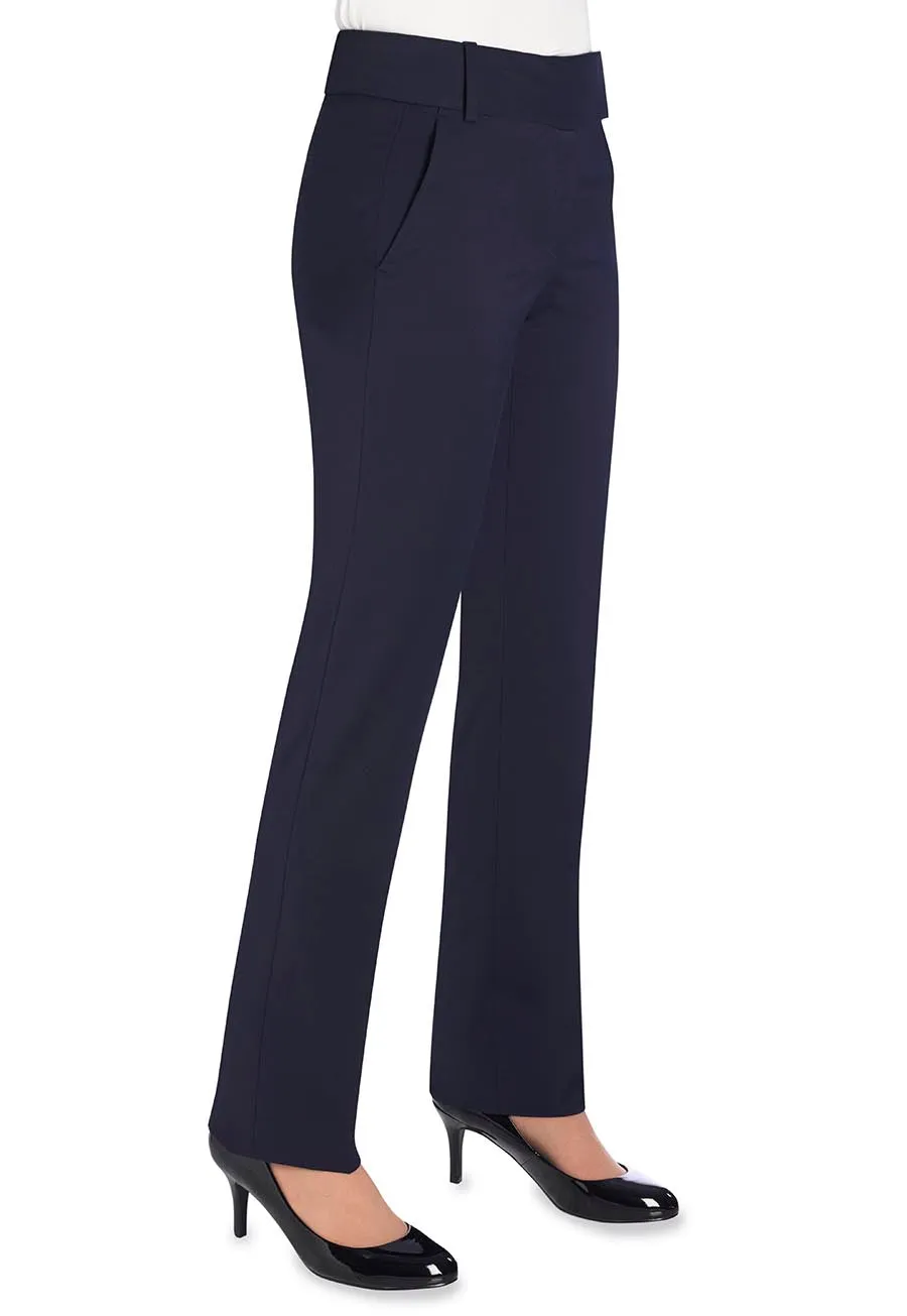 Women's Tailored Leg Trouser - Genoa Sophisticated